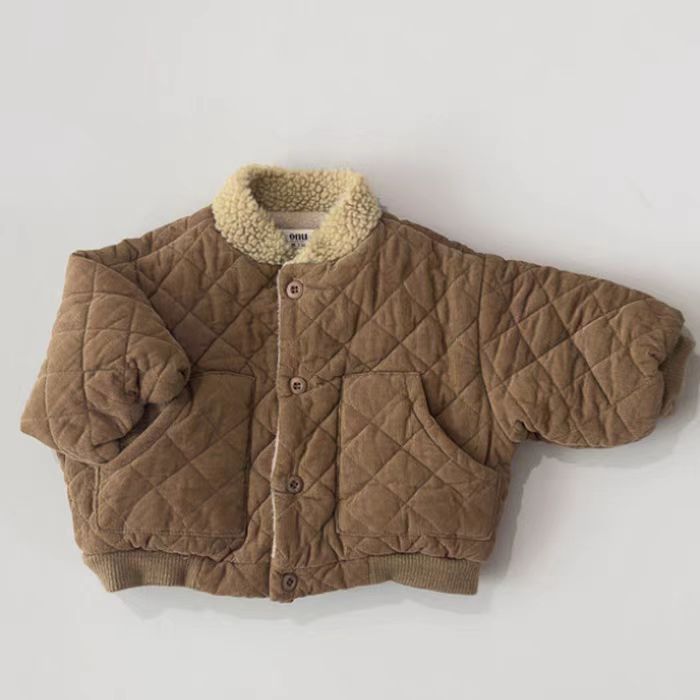 WarmNest Gevoerde Kinderjas – Zachte Sherpa-voering & Comfortabele Winterjas voor Jongens