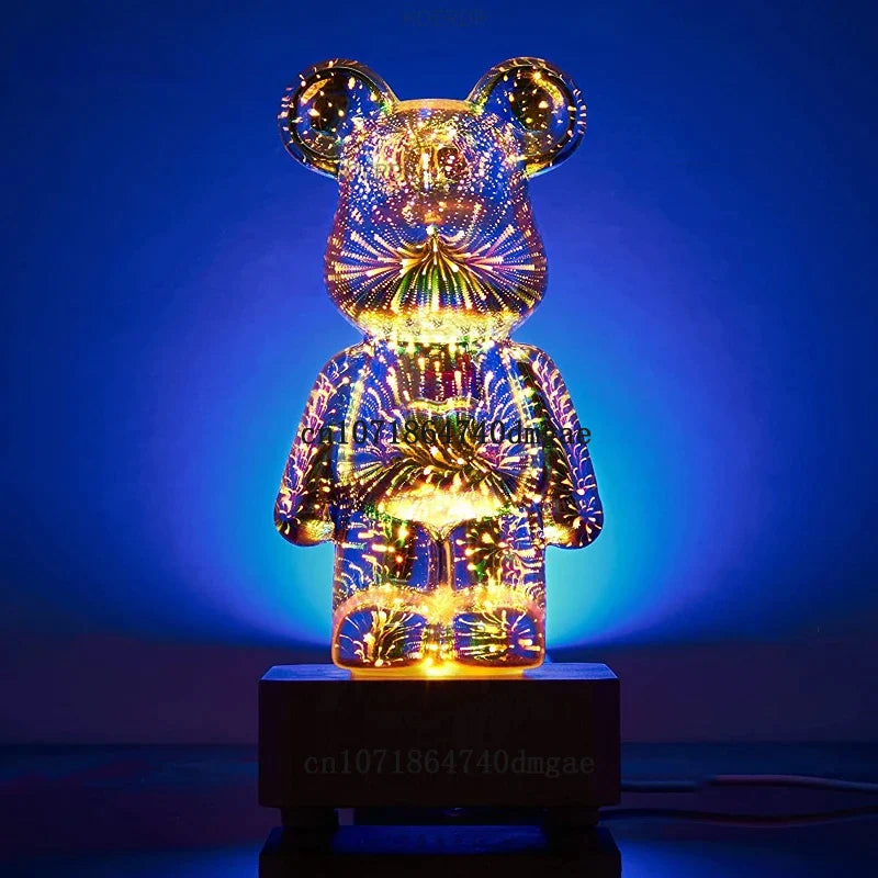 3D GlowBear - Een adembenemend 3D vuurwerk effect in verschillende kleuren