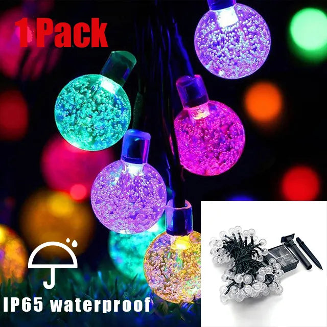 100 LED Zonne Lichterketting Buiten - Waterdicht