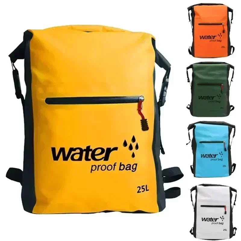 AquaGuard Rugzak 25L | Waterdichte en ademende rugzak voor kajak, trekking en outdoor avonturen
