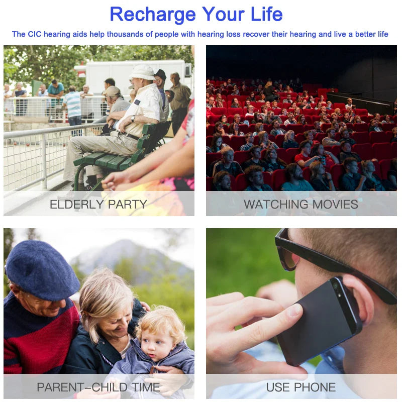 ClearTone Onzichtbaar Digitaal Hoortoestel | Verbetert het gehoor, maakt levens mogelijk