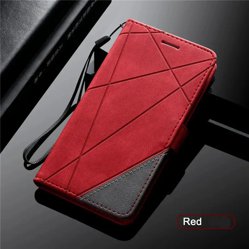 Flip Magnetisch Leren Hoesje voor Samsung Galaxy A Series