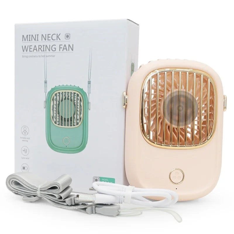 AeroBreeze Nekventilator | Draagbare, oplaadbare ventilator voor comfort overal