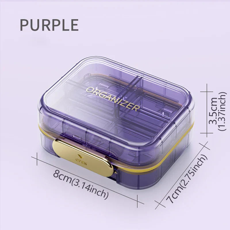 LuxaMed Medicijnen Organizer | Elegant en praktisch om uw medicijnen georganiseerd te houden