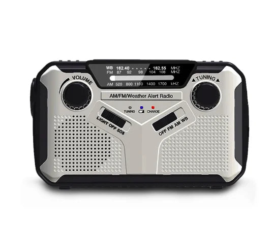 Multifunctioneel Noodradio met Oplaadopties - SafeSignal
