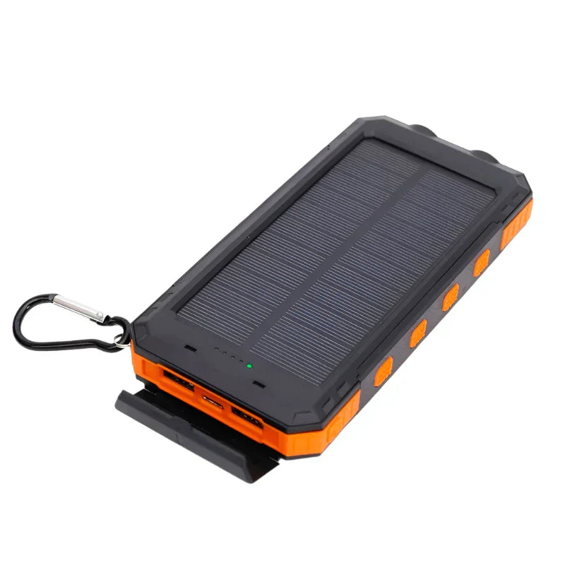 Zonne-energie Powerbank met Zaklamp – SolarCharge Pro