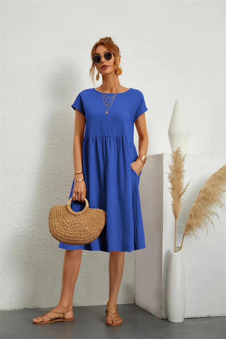 Sol | Elegante jurk voor feestelijke gelegenheden met zomerse lichtheid