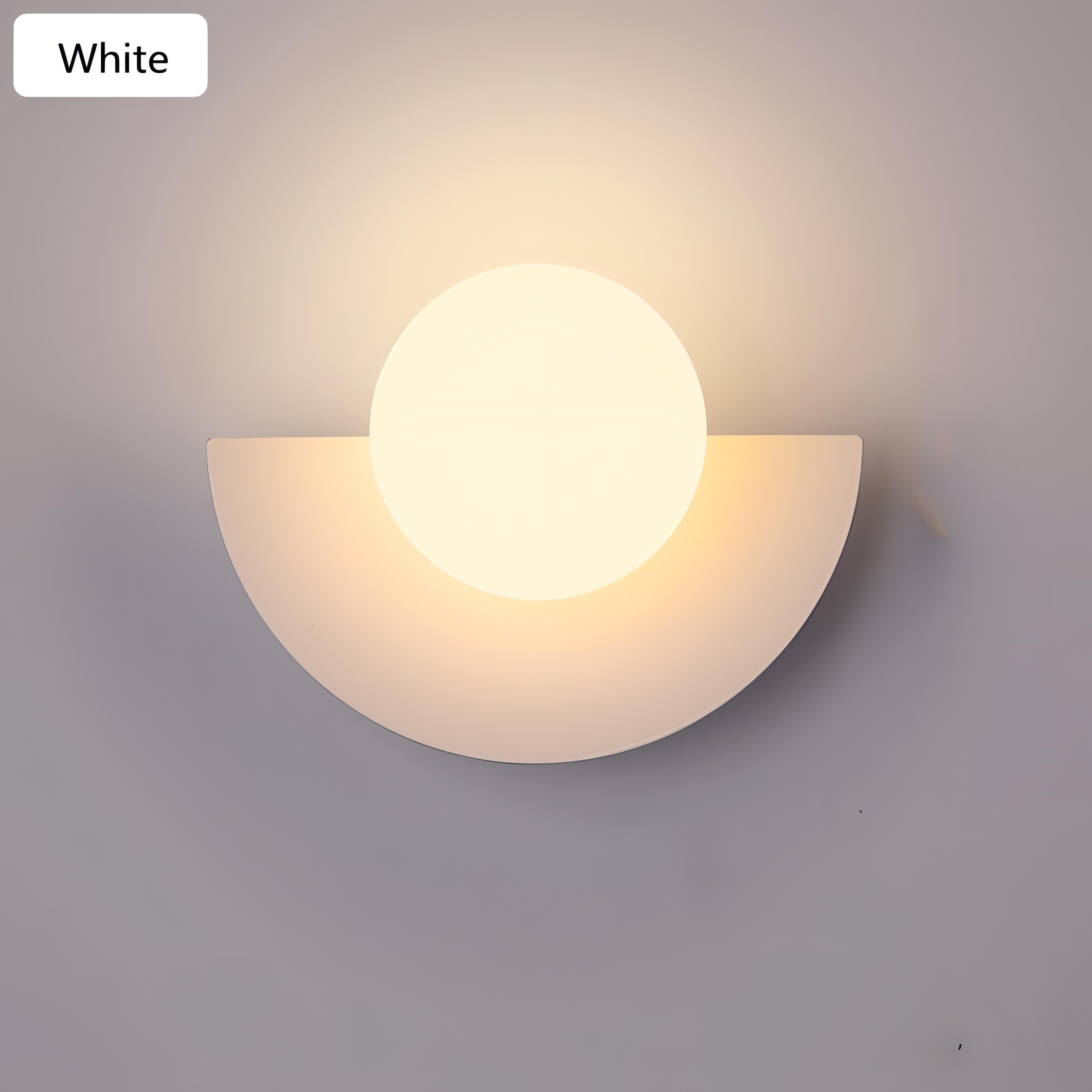 Everest - Nordic Halve Cirkel Wandlamp