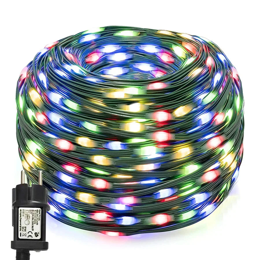 Waterdichte LED Kerstverlichting voor Buiten – Lichtslinger voor Tuin & Terras