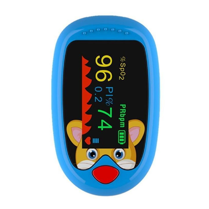 Draagbare Oximeter Meet Zuurstofniveau (SpO₂) & Hartslag