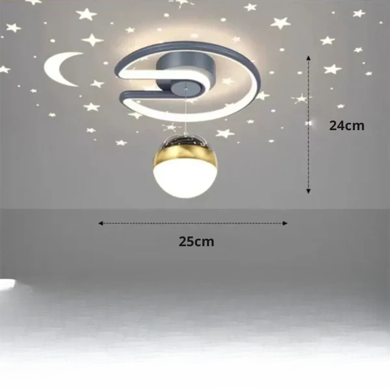 Moderne LED Plafondlamp Sterrenhemel Kroonluchter