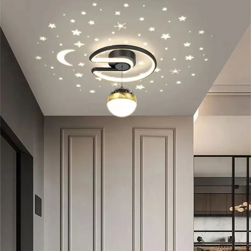 Moderne LED Plafondlamp Sterrenhemel Kroonluchter