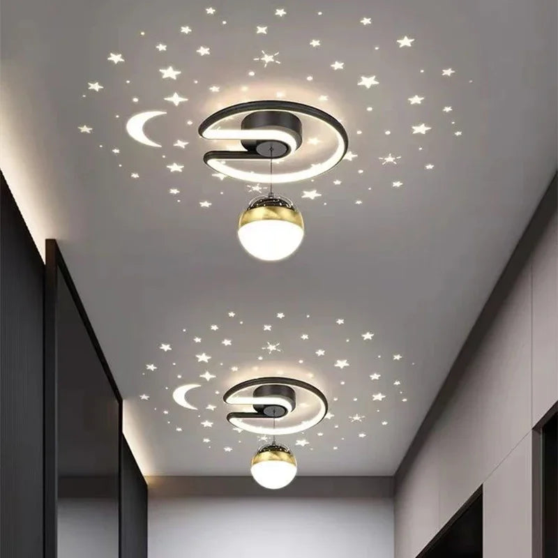 Moderne LED Plafondlamp Sterrenhemel Kroonluchter