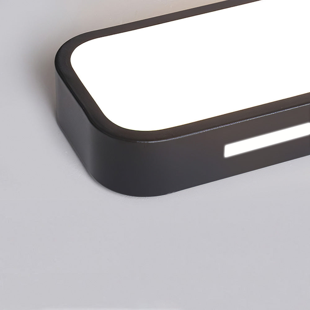 Minimalistische LED Plafondlamp van Ijzer en Acryl