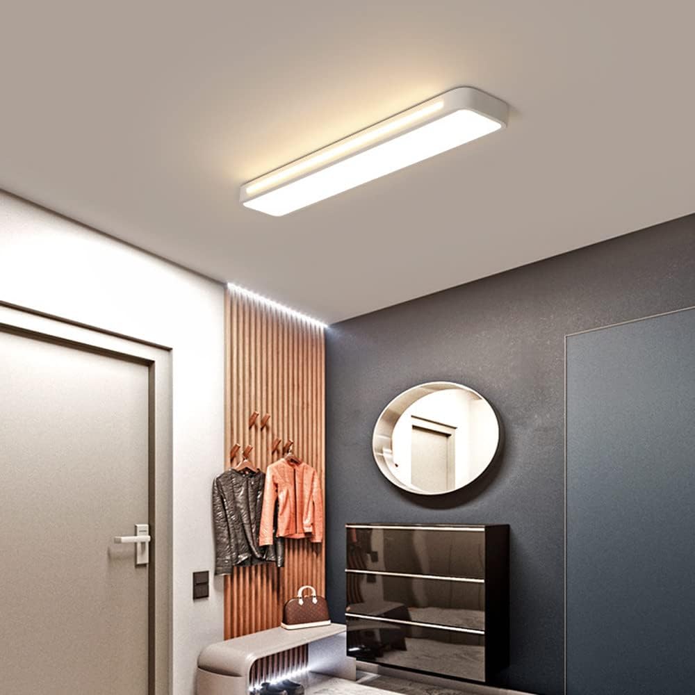 Minimalistische LED Plafondlamp van Ijzer en Acryl