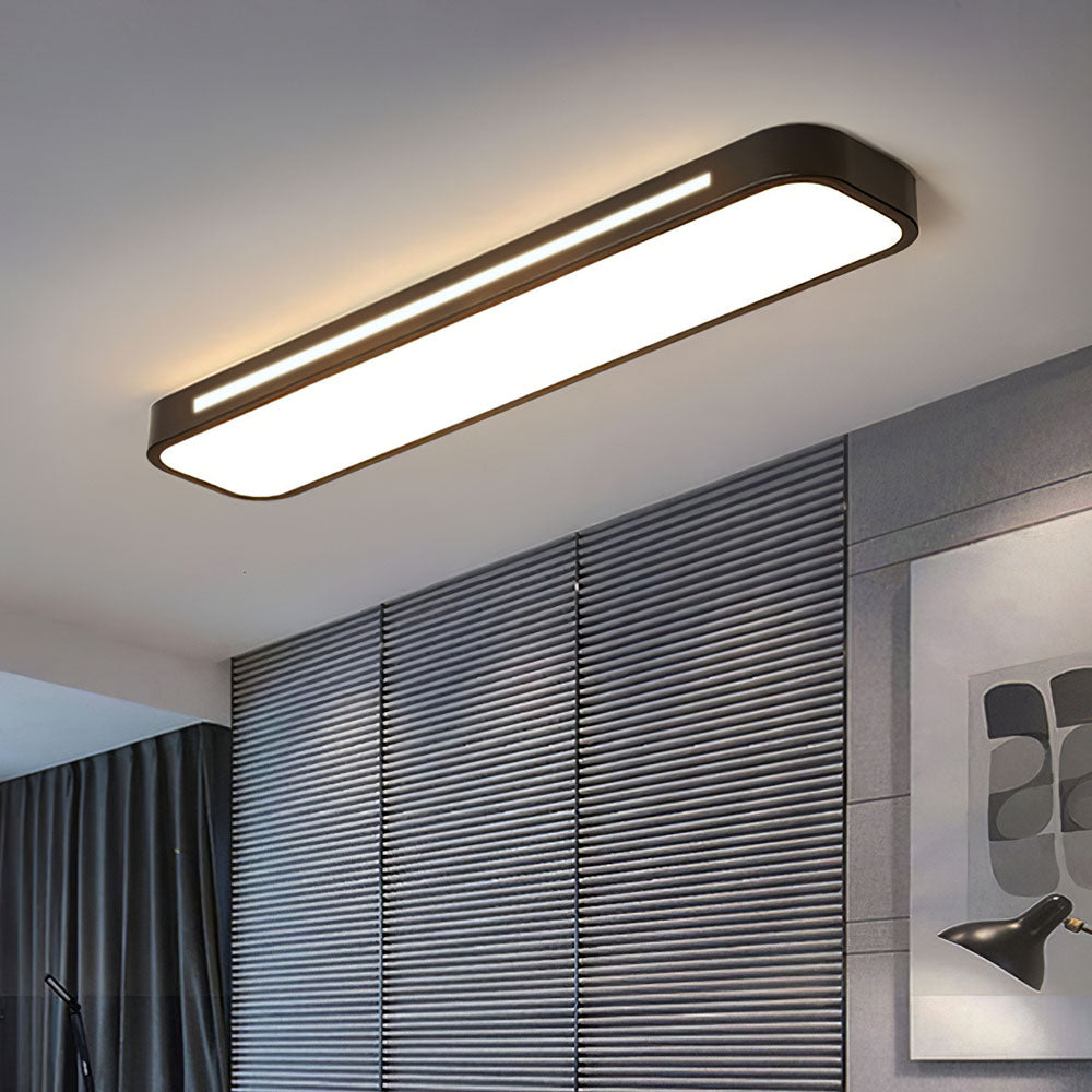 Minimalistische Lineaire LED Plafondlamp Ijzer Met Acryl