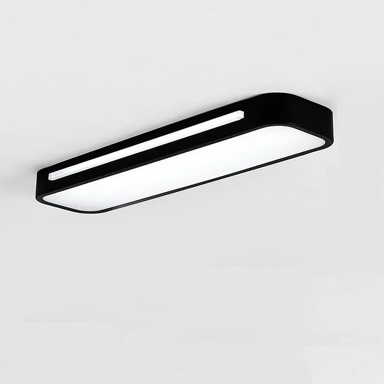 Minimalistische LED Plafondlamp van Ijzer en Acryl