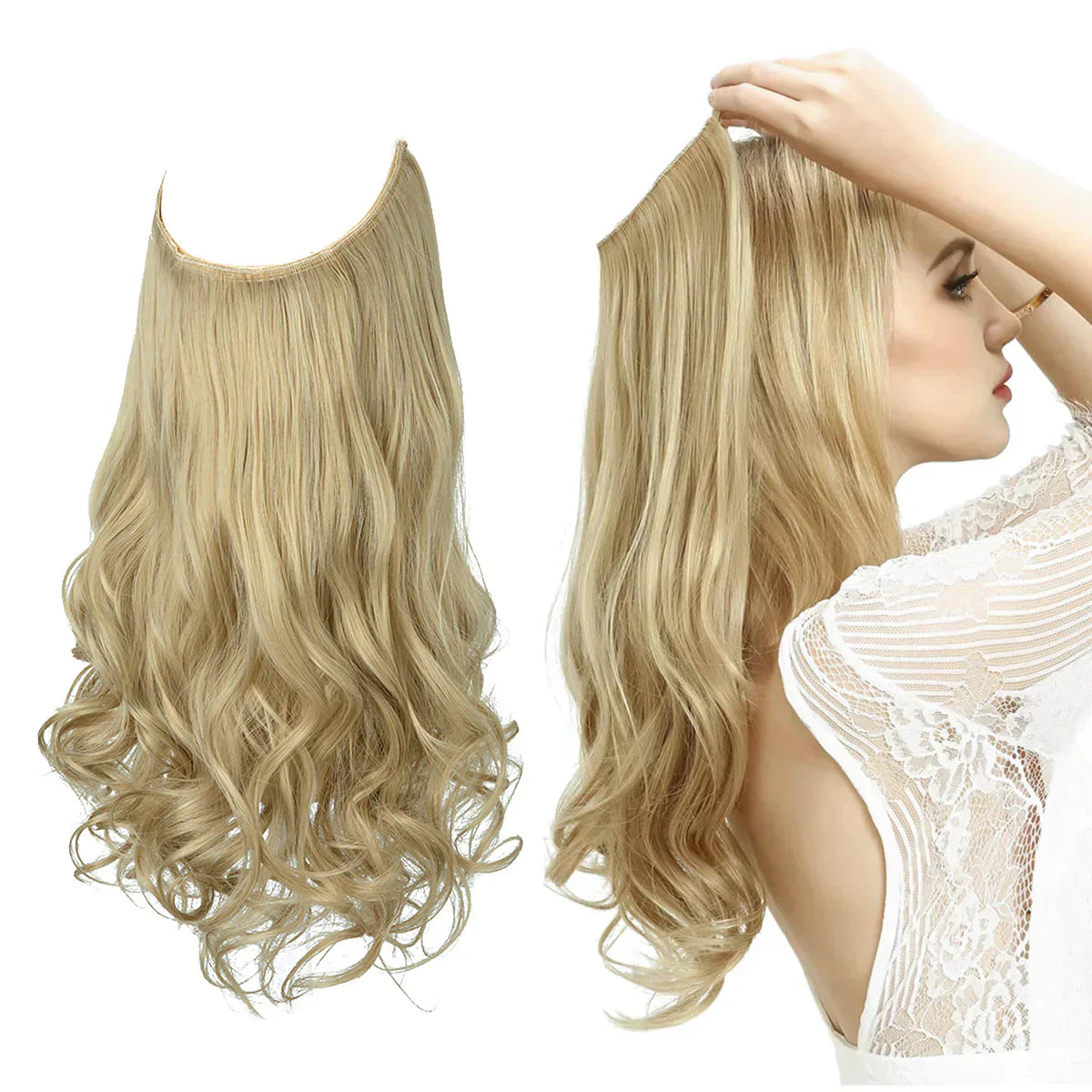 SecretHair | Premium Echthaar-Extensions | 100% REMY-kwaliteit | Naadloos volume & lengte | Natuurlijke glans | Hittebestendig & duurzaam