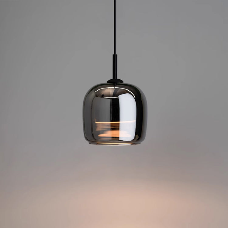 Noordse Zwarte Glazen Hanglamp