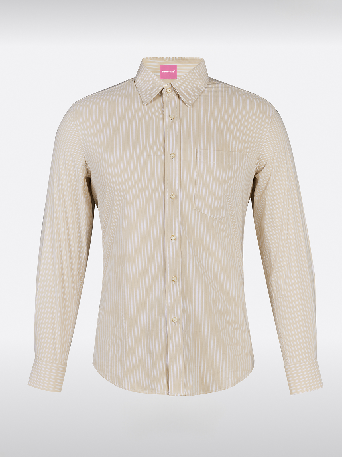 Geel Reverskragen Hemden