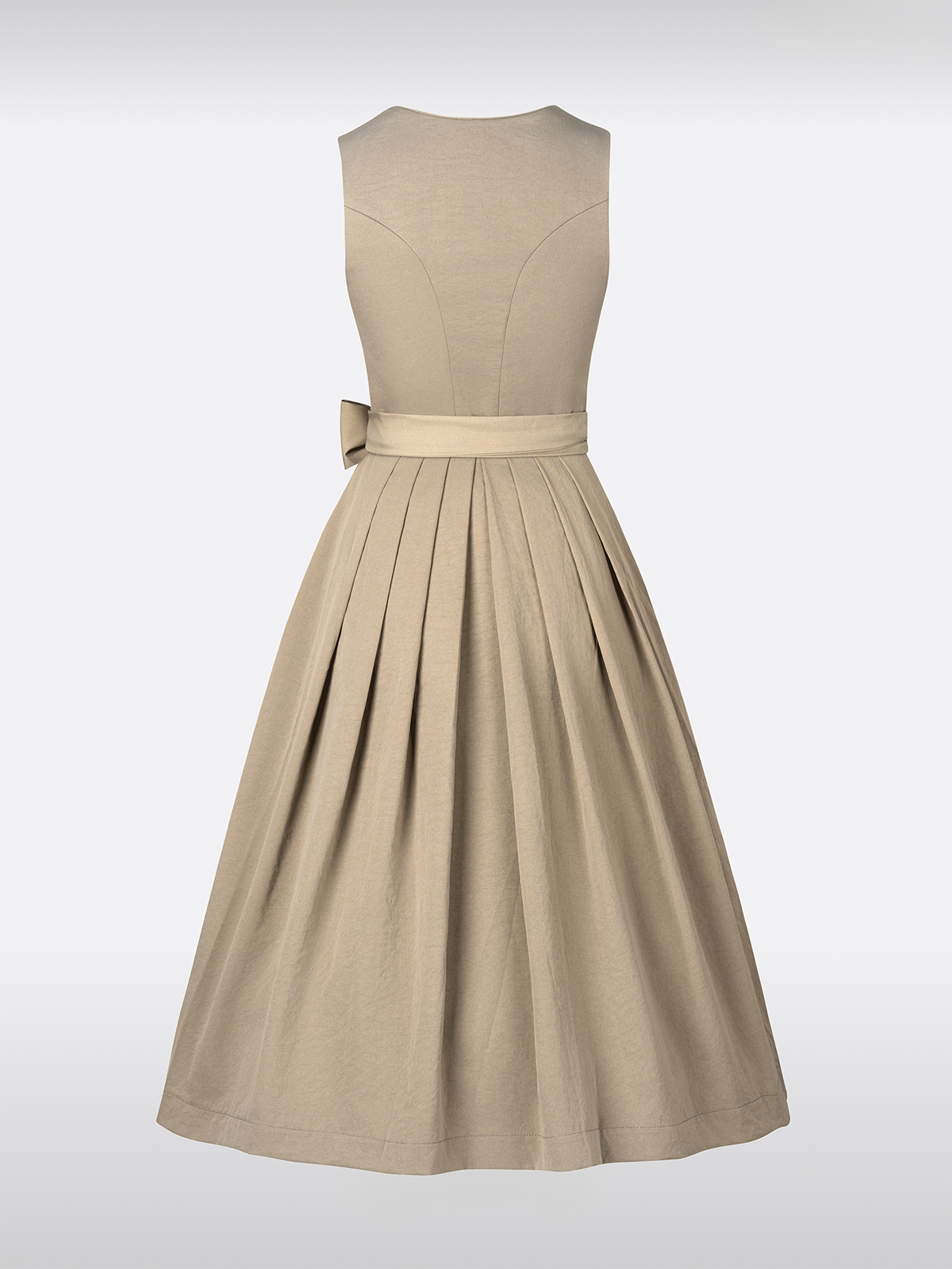 Olijfgroene Hart-Uitsnede Traditionele Dirndl