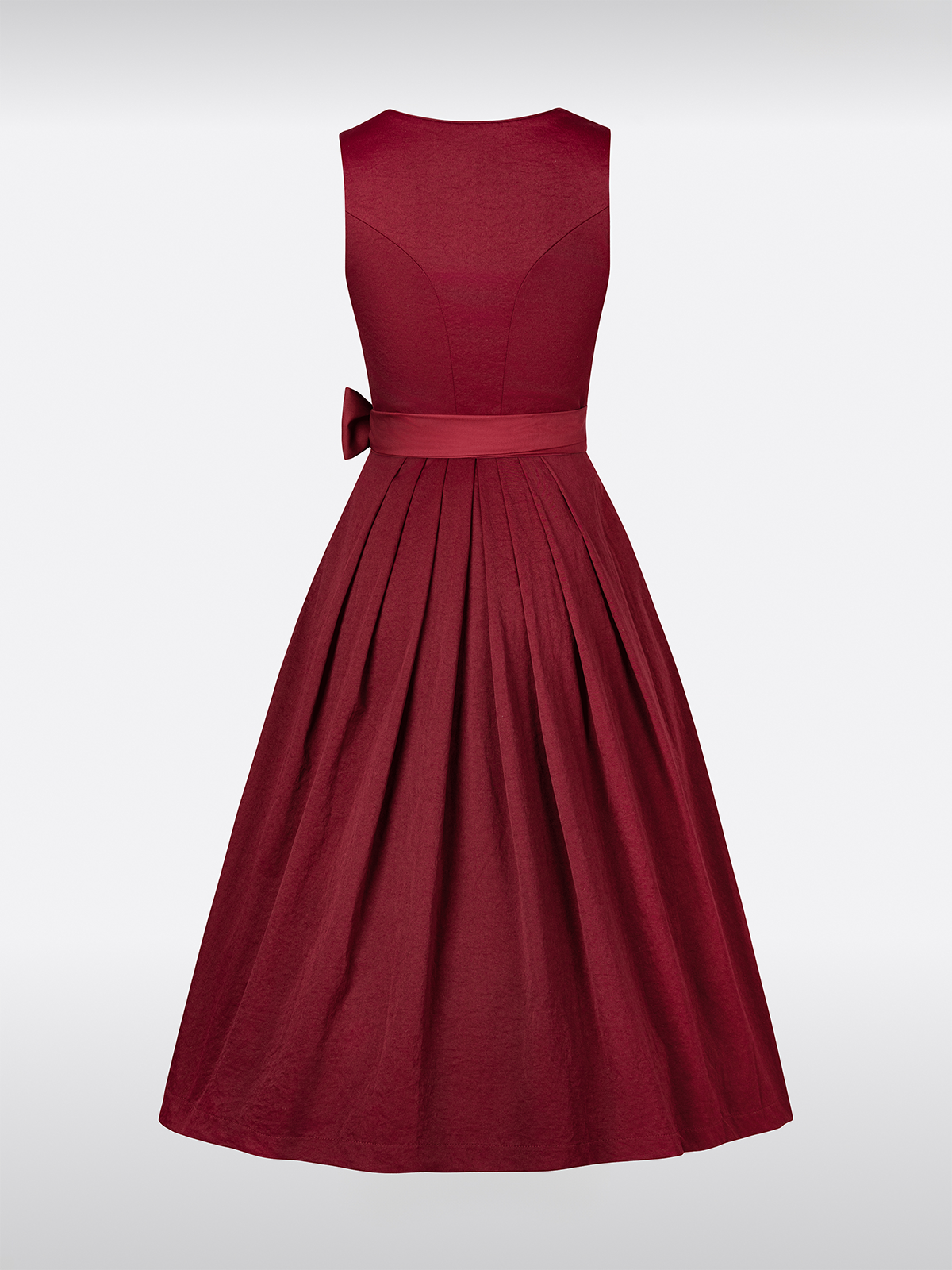 Rood Hart-Uitsnede Traditionele Dirndl