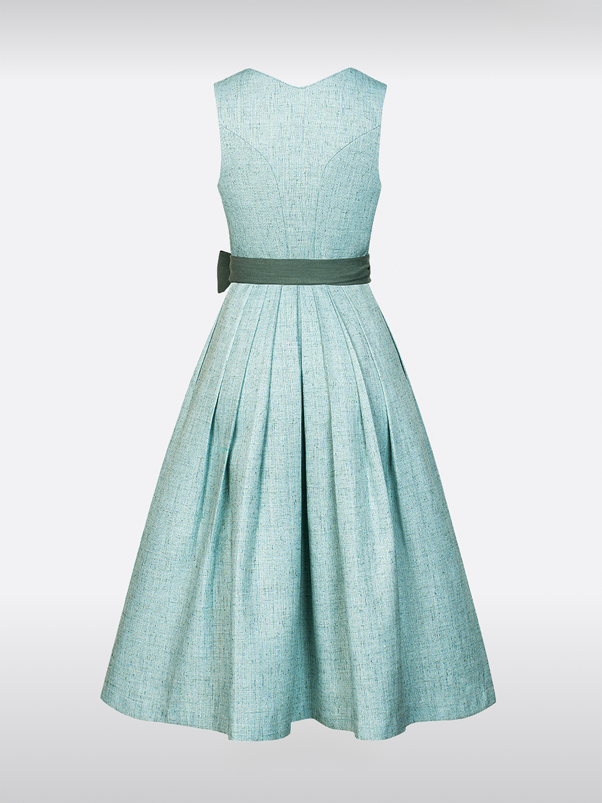 Groene Hart-Uitsnede Knopen Dirndl