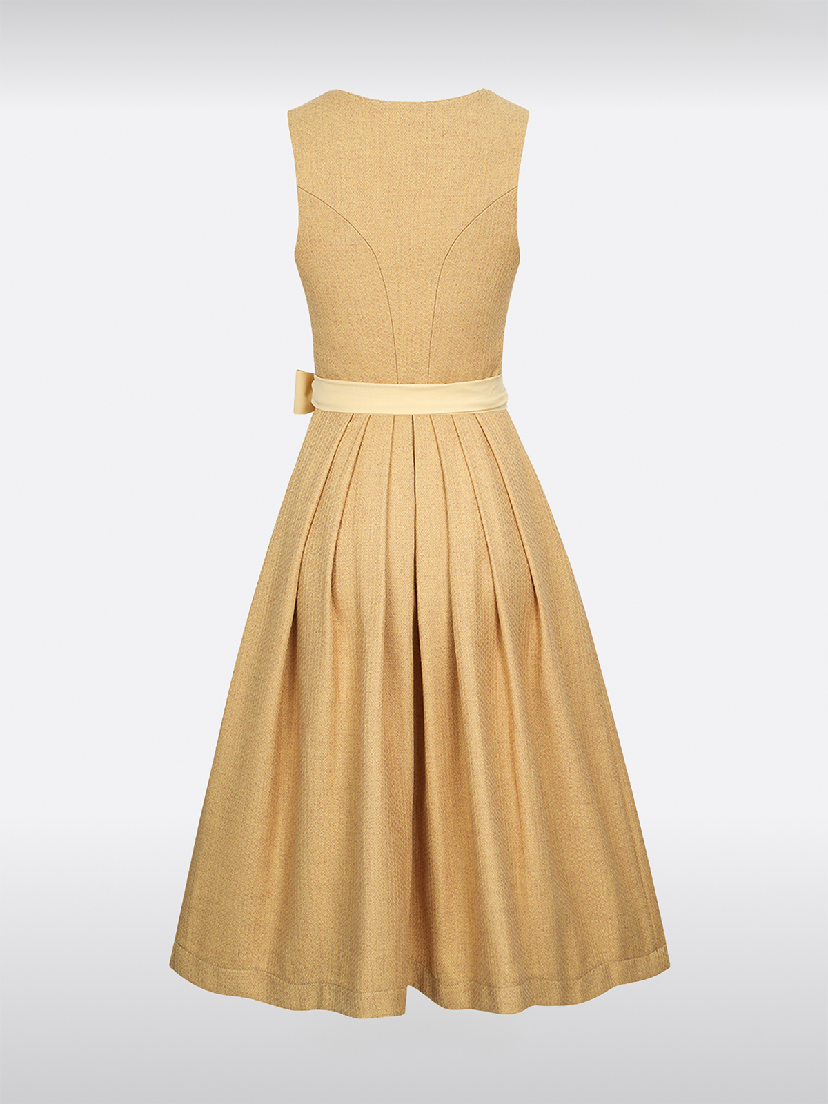 Geel Hart-Uitsnede Rits Voor Dirndl