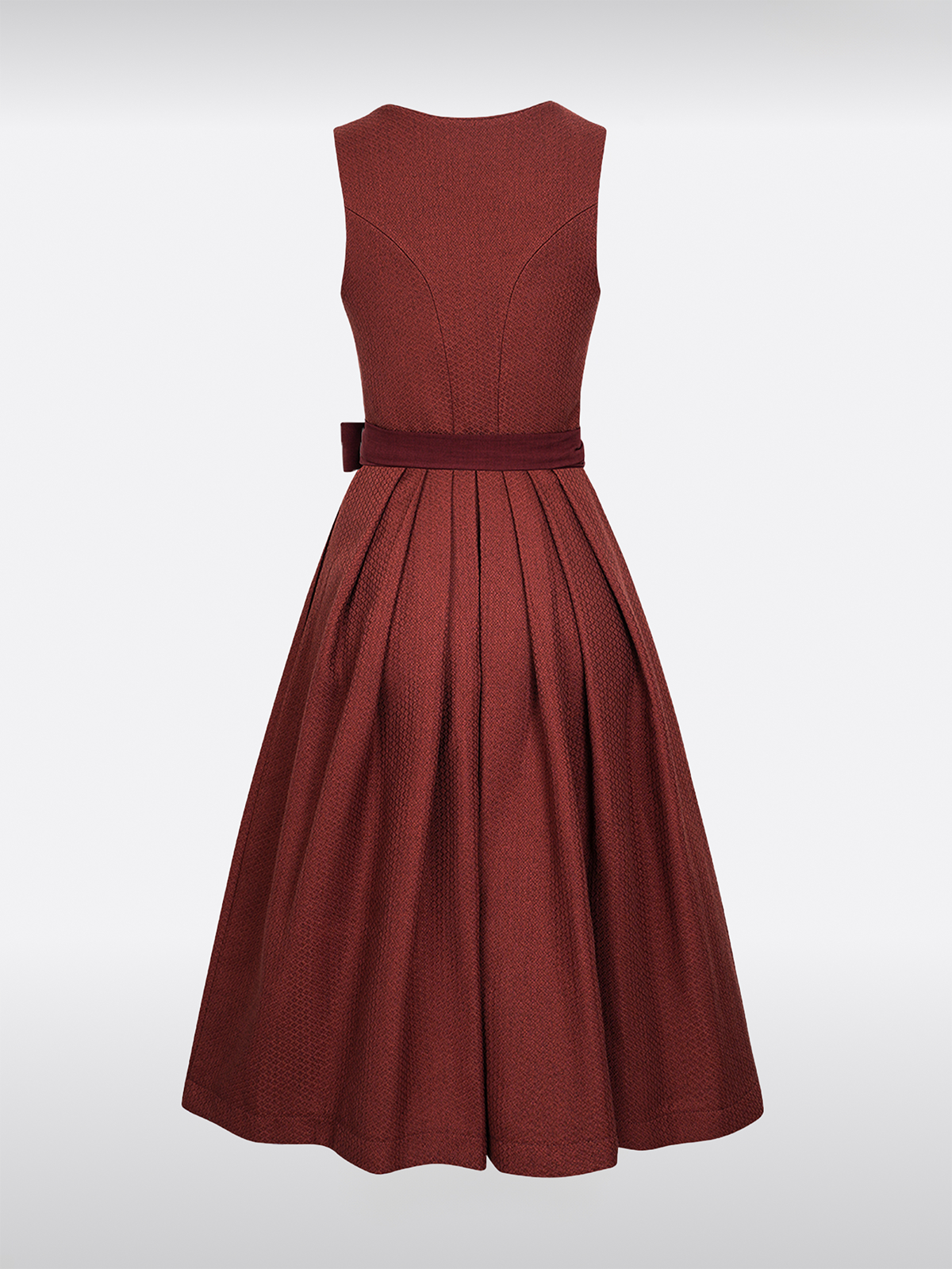 Rode Hart-Uitsnede Rits Voor Dirndl