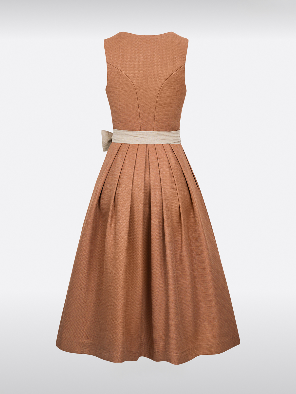 Oranje Hart-Uitsnede Rits Voor Dirndl