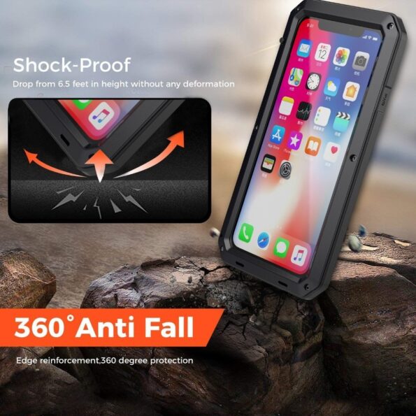 TitanGuard iPhone Case – Ultieme Bescherming voor je iPhone – Schokbestendig, Krasbestendig
