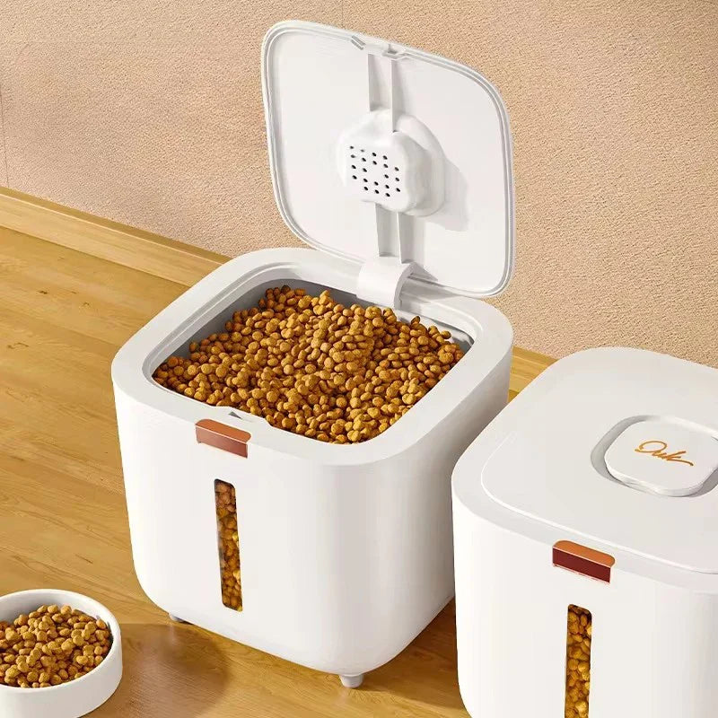 TrockenFutterPro Voercontainer voor Honden & Katten | Luchtdicht & Vochtbestendig | 3–7kg Opslag | Geurvrij