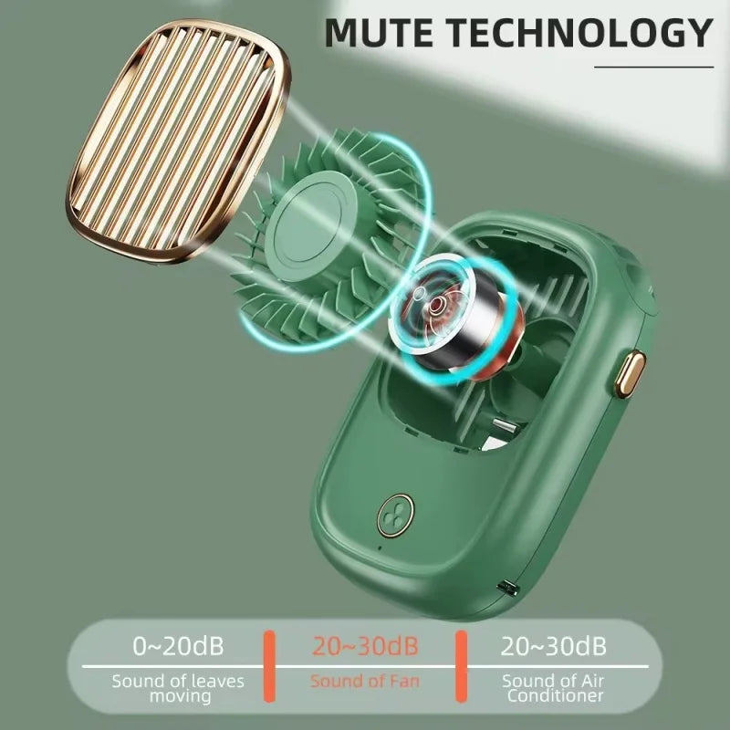 AeroBreeze Nekventilator | Draagbare, oplaadbare ventilator voor comfort overal