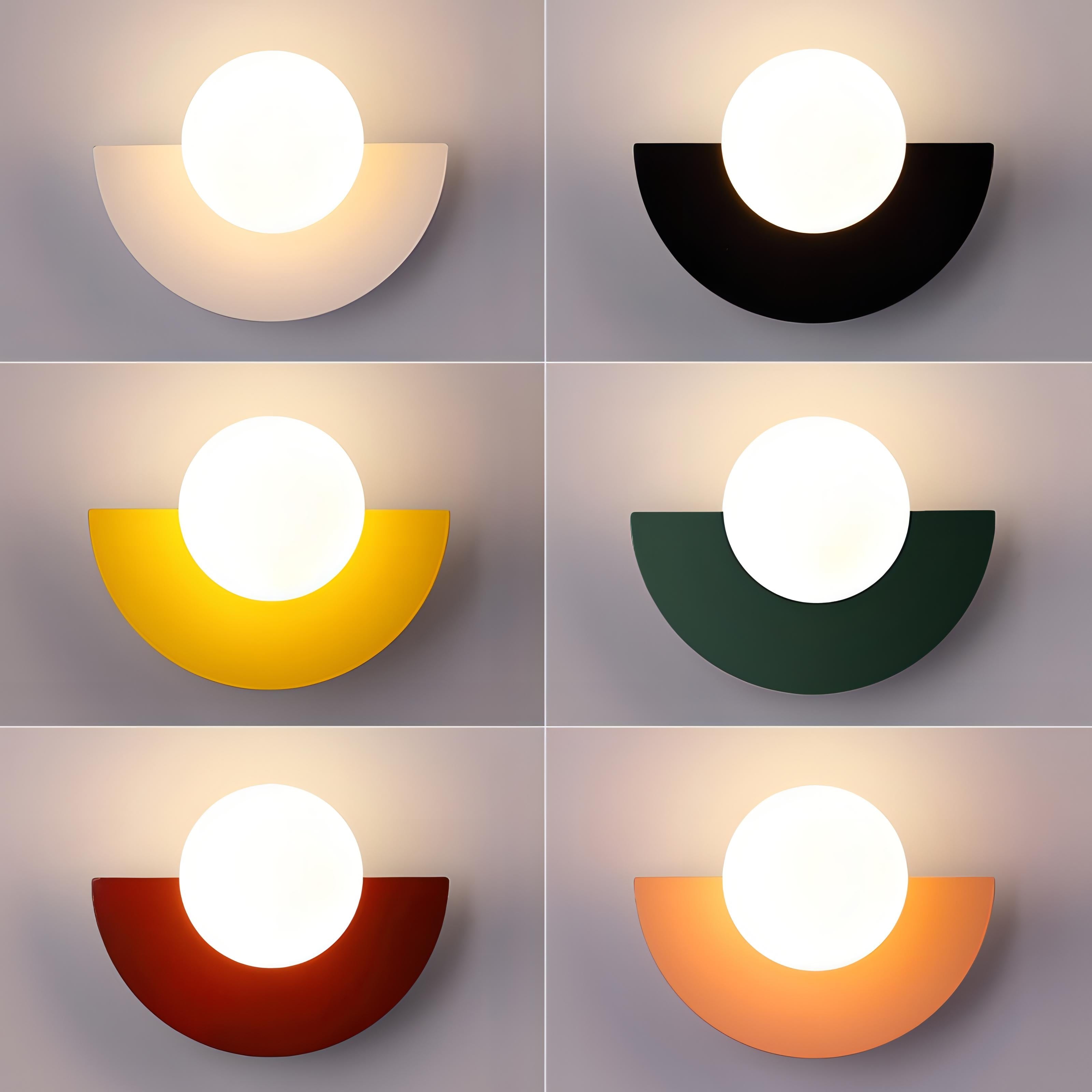 Everest - Nordic Halve Cirkel Wandlamp