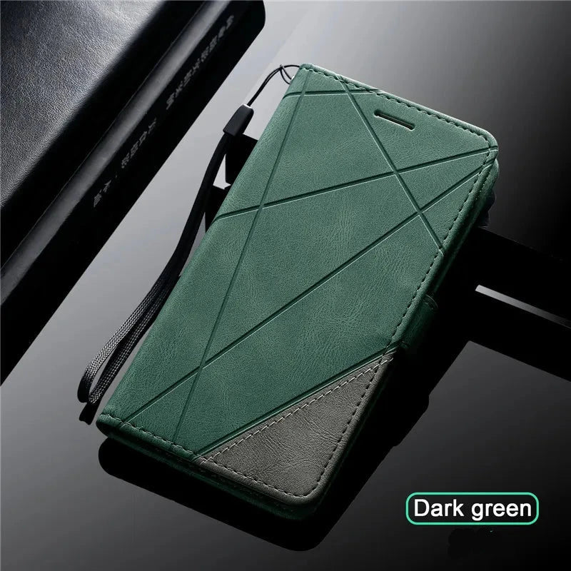 Flip Magnetisch Leren Hoesje voor Samsung Galaxy A Series