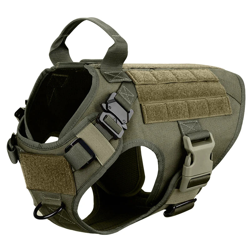 Guardpaw Tactische Hondenharnas met Handgreep - Duurzaam, Verstelbaar, Leash Set
