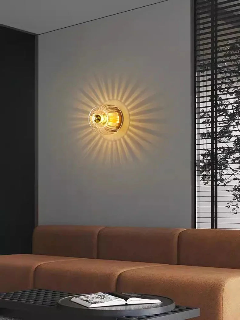 Noordse Bauhaus Wandlamp