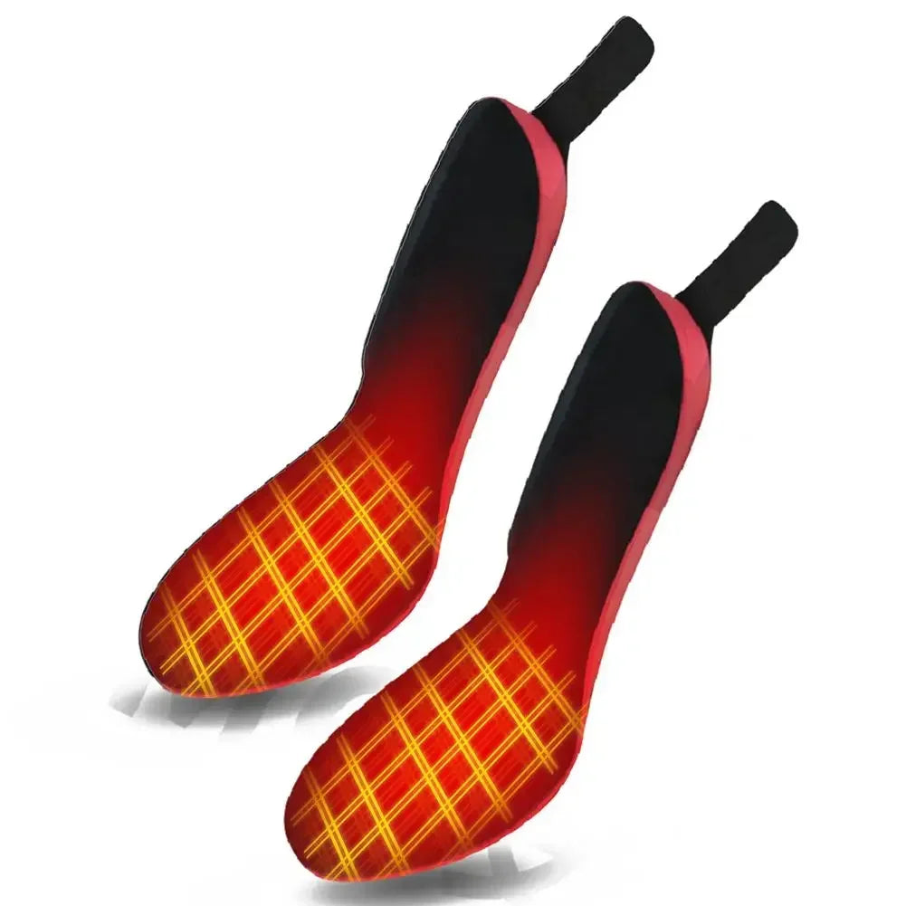Verwarmbare Inlegzolen WarmStep Pro | Oplaadbaar met Afstandsbediening | 3 Verwarmingsniveaus | Op maat knipbaar | Elektrische Voetverwarmers voor Winter & Outdoor