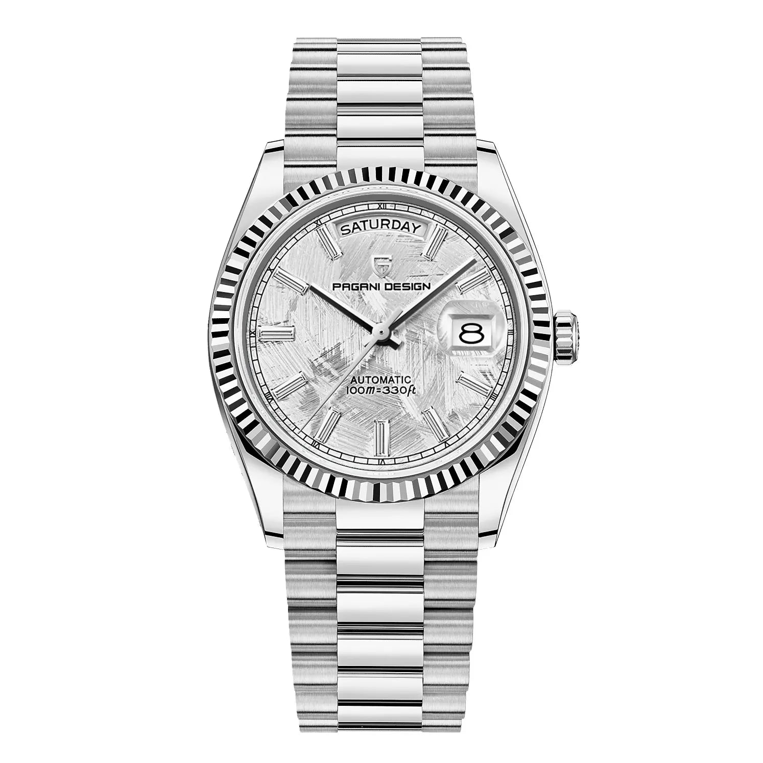 Luxueuze Heren Automatisch Horloge – RVS, zelfopwindend, kalenderfunctie – Stijl voor elke gelegenheid