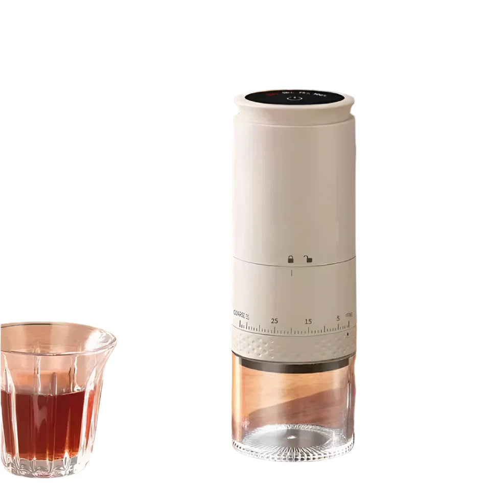 Draagbare Elektrische Koffiemolen Instelbare Maalgraad