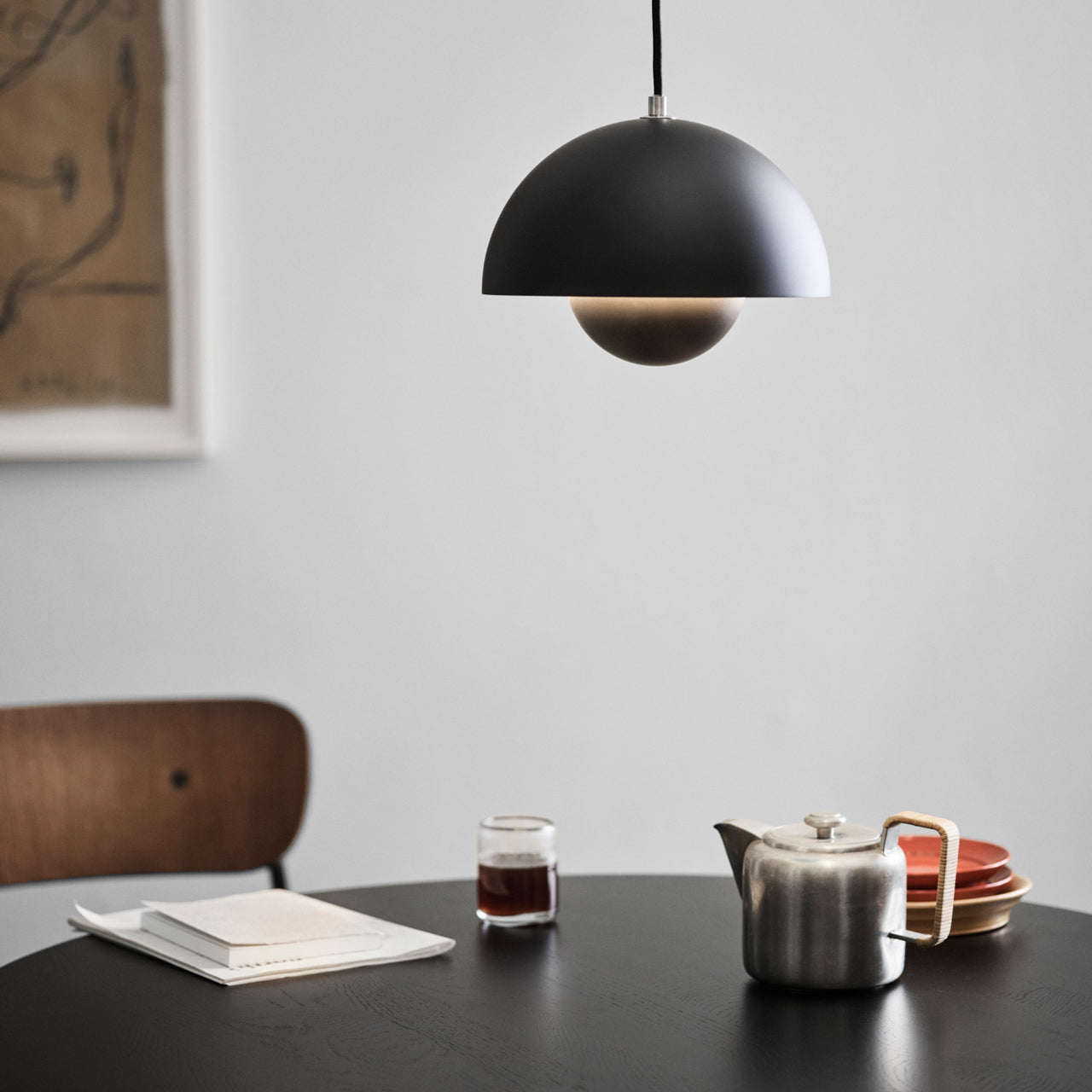 ScandiLight Scandinavische Plafondlamp Verstelbare Ophang Warm Gloed