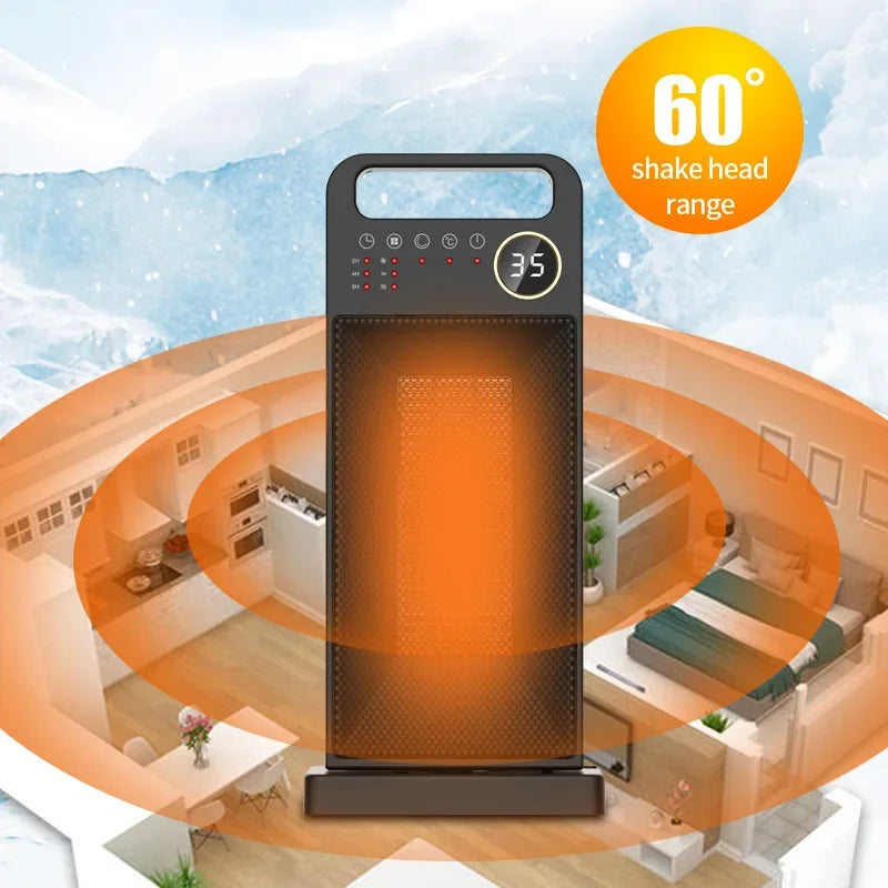 2000W Elektrische Verwarming met Afstandsbediening en Touchscreen