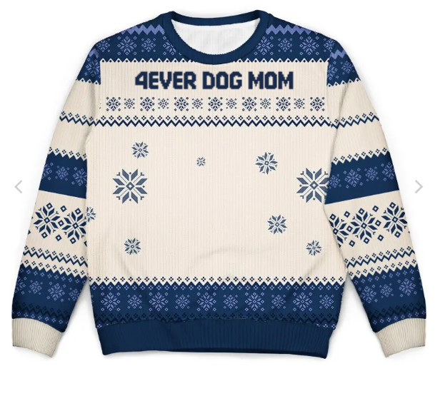 SweaterCraze Kerst trui | Gepersonaliseerde gebreide klassieke trui