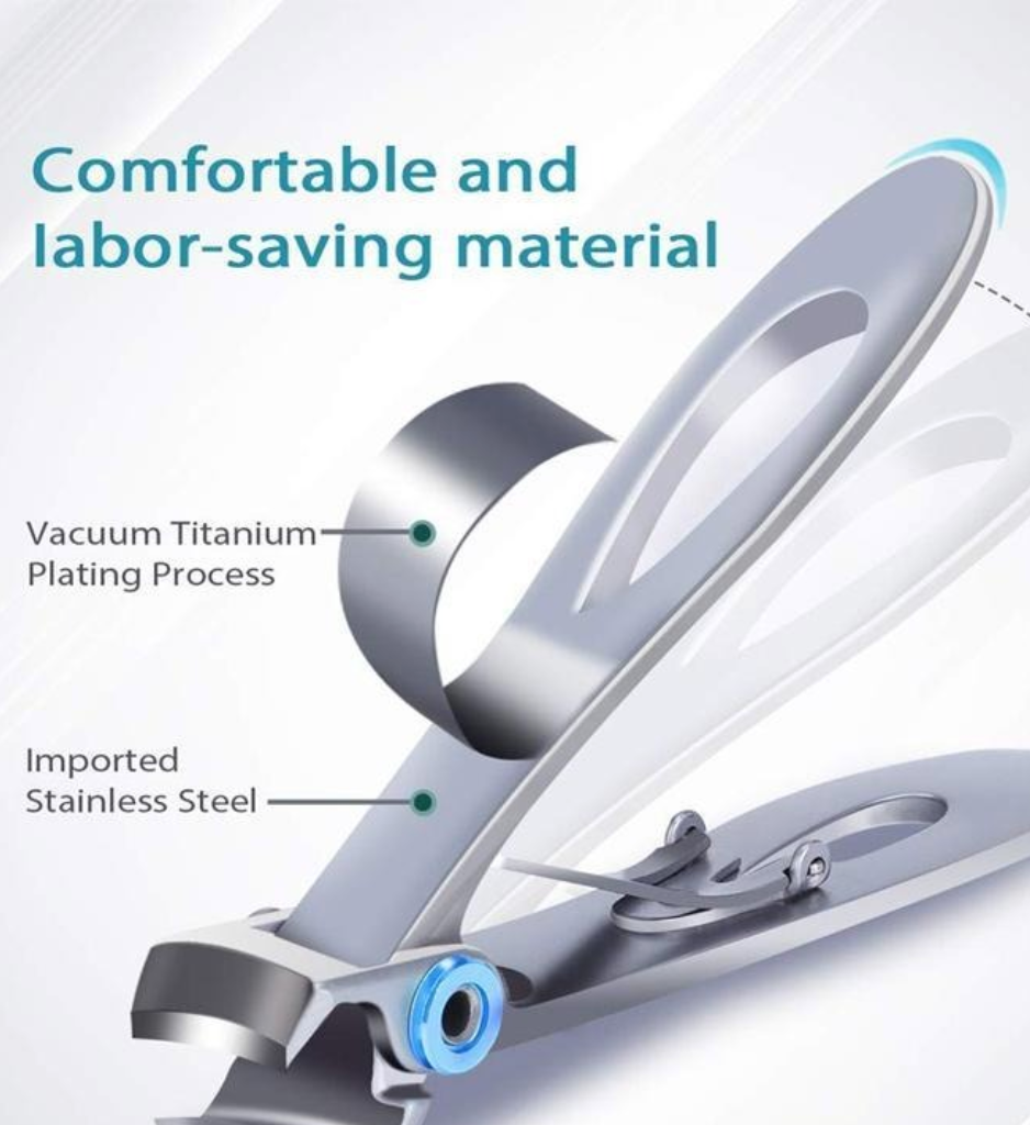 Ergonomische Nagelknippers voor Dikke Nagels – Precisietrimmer met Duurzame RVS Constructie