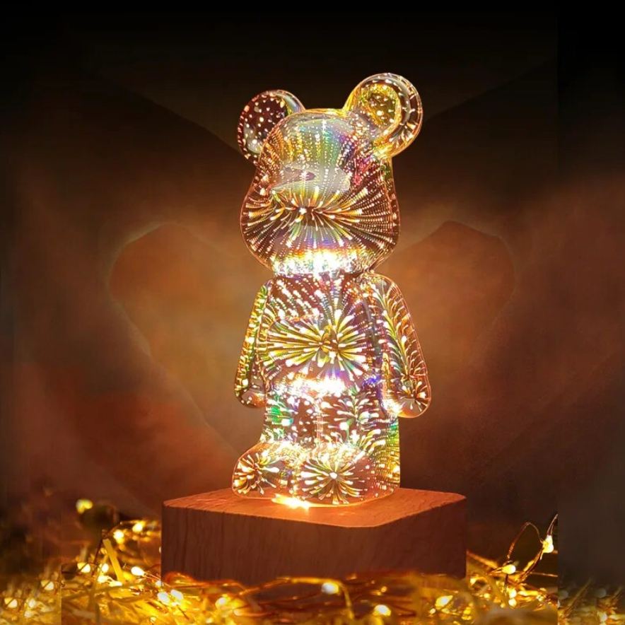 3D GlowBear - Een adembenemend 3D vuurwerk effect in verschillende kleuren