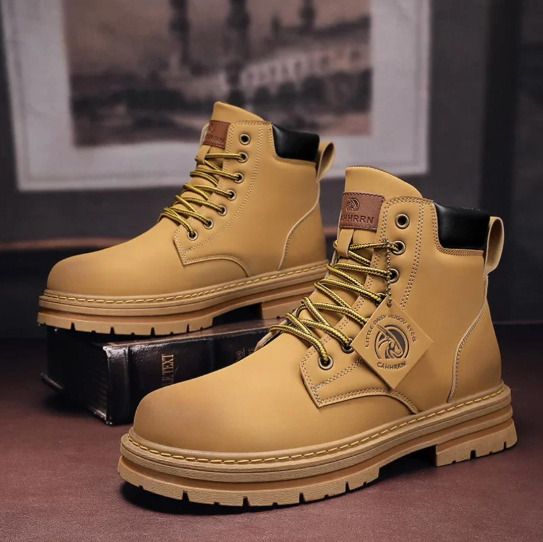 Timber™ Comfortabele Heren Veterschoenen – Robuuste, Warme & Waterafstotende Schoenen voor Elke Dag