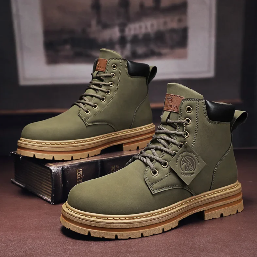 Timber™ Comfortabele Heren Veterschoenen – Robuuste, Warme & Waterafstotende Schoenen voor Elke Dag