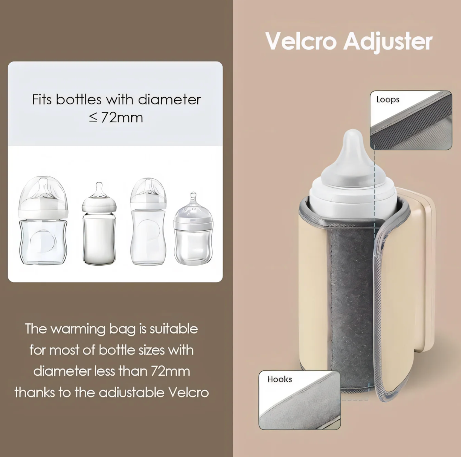 HeatMate | Draagbare Flessenwarmer