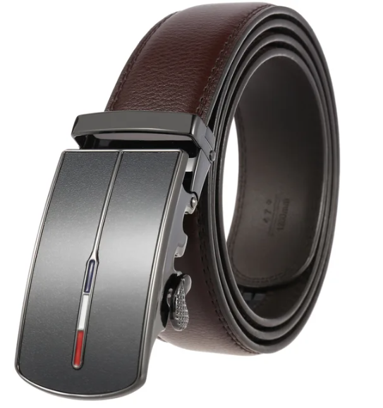Elegante Luxe Herenriem Automatische Gesp