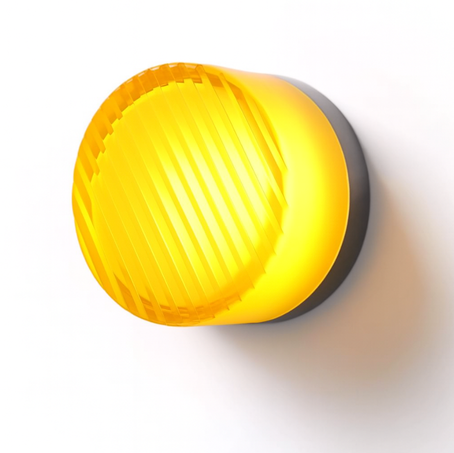 Moderne Glas Ronde Wandlamp LED 1-Licht